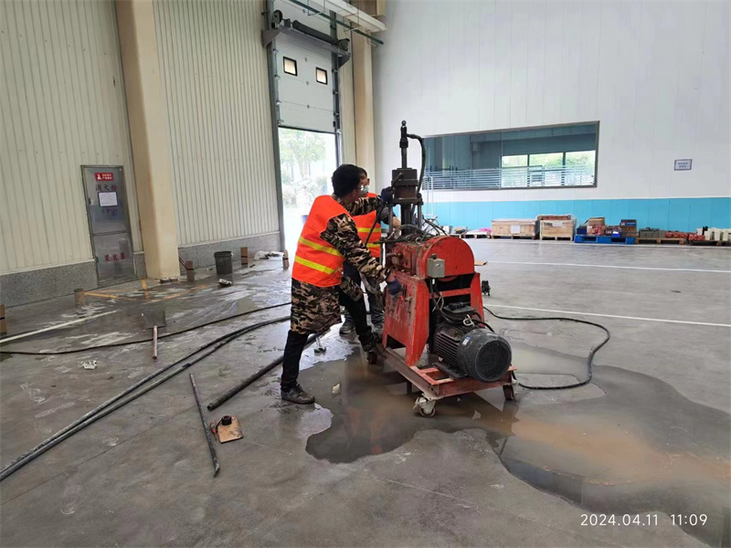 丰满厂房地面下沉塌陷注浆加固施工